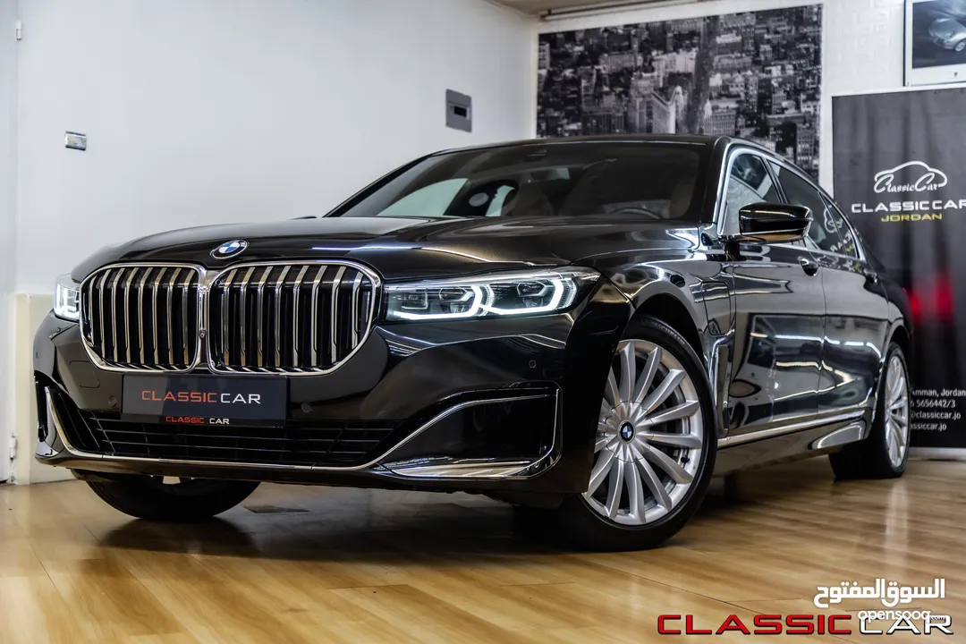 Bmw 745le 2020 Plug in hybrid   السيارة وارد الشركة و قطعت مسافة 30,000 كم فقط