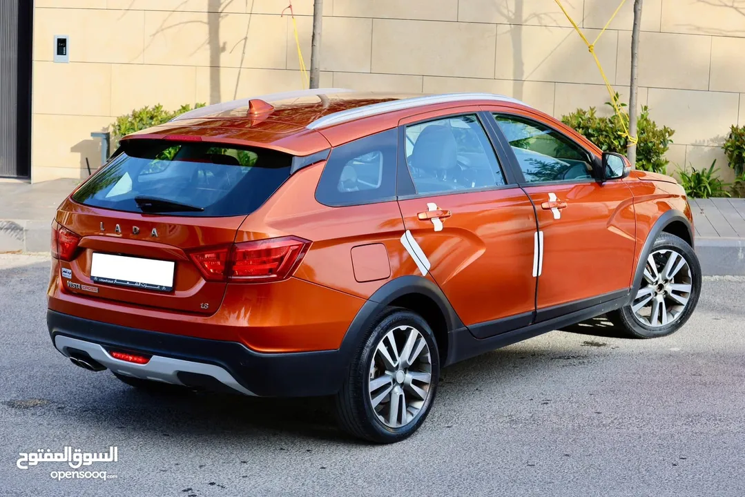 Lada vesta sw cross 2019 لادا كروس الوحش الروسي