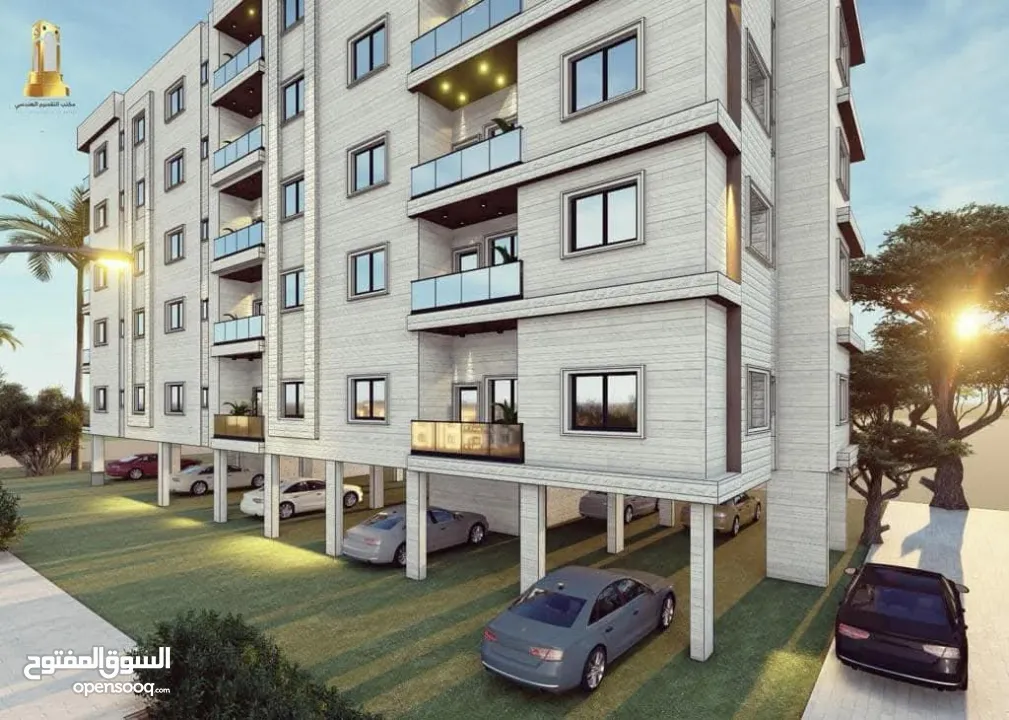 شقه للبيع مساحة 140م بإطلاله  مميزه