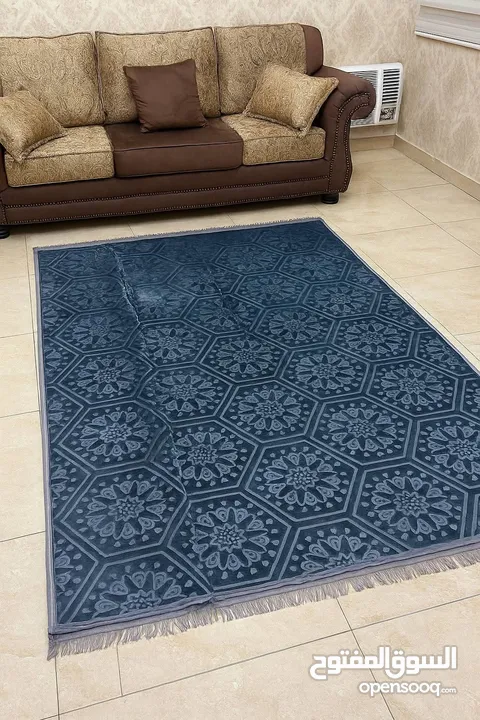 سجاد 3D مودرن مانع للانزلاق حجم كبير