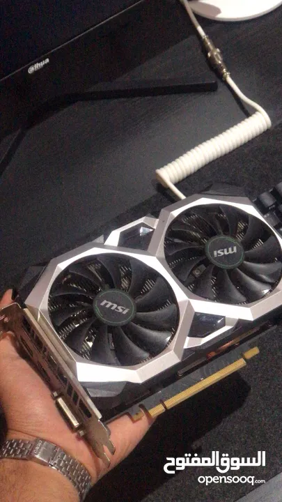 Rtx 2060 msi 6gb  مستعمل بحالة ممتازة