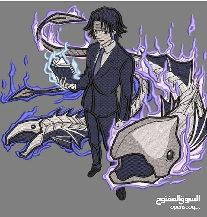 ملفات و افلام تطريز انمي و  ملفات تطريز اثواب