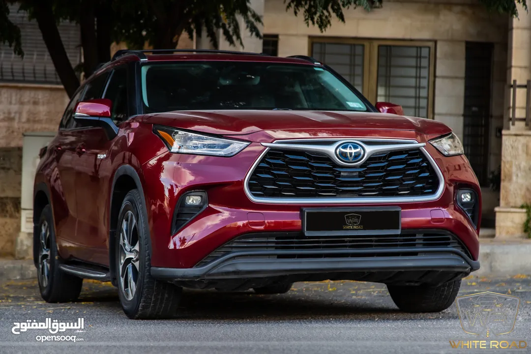 Toyota Highlander 2021 Xle    السيارة بحالة الوكالة و قطعت مسافة 72,000 كيلو متر