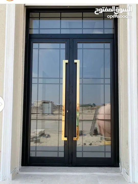 aluminum door window shutter decor glass and reapair work