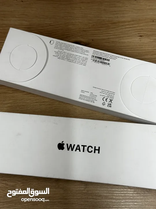 Apple Watch SE 2 44 Starlight جديد