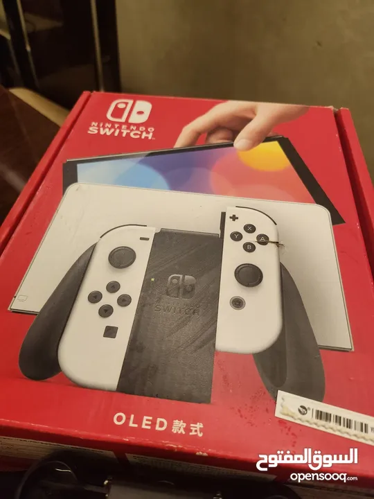 Nintendo switch with 2 games