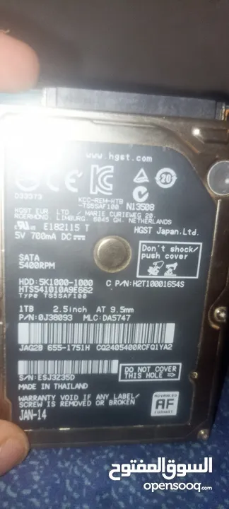 HGST APPLE BLACK 1tb تيرا شغال هاردسك