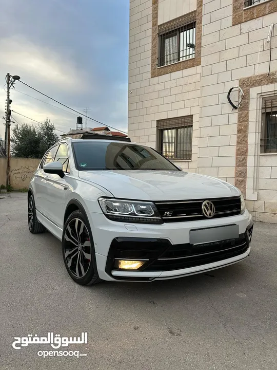 تيجوان 2018 اتوماتيك فل اضافات Rline