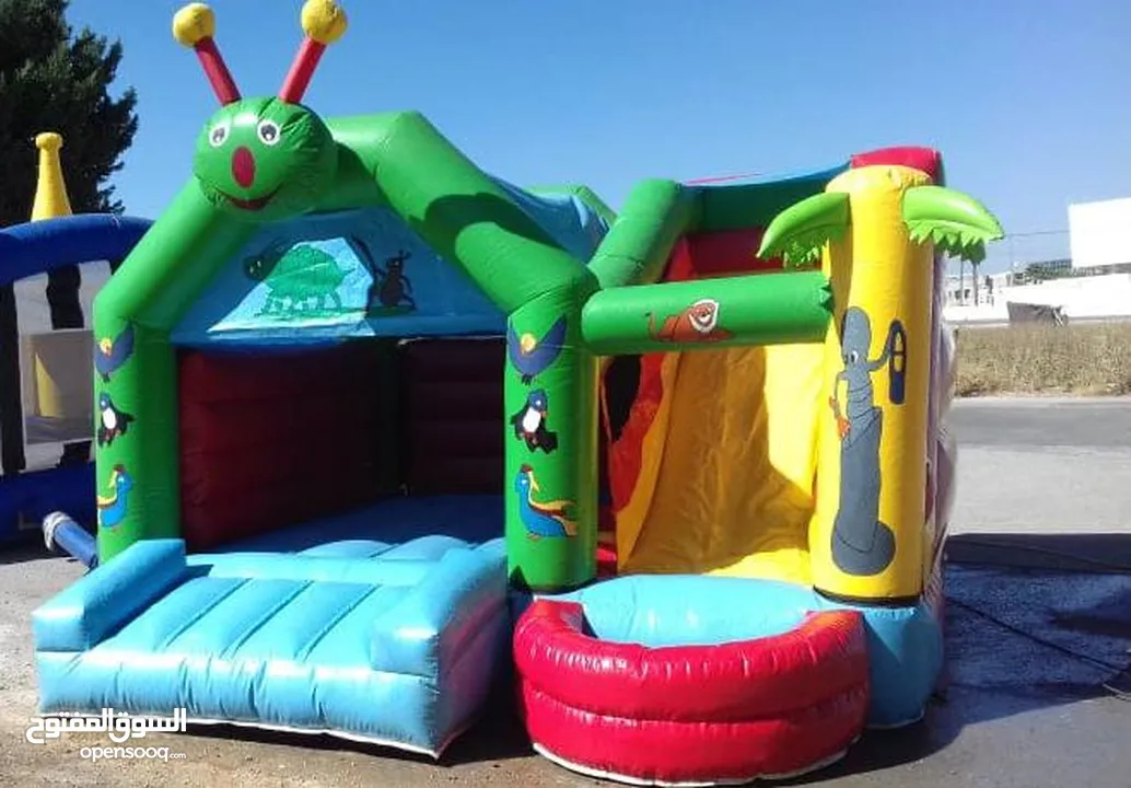 Inflatable slides for kids parties