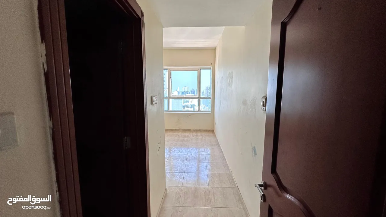 Apartments_for_annual_rent_in_the_Sharjah_Al Khan_area  Two  rooms and a hall, Free gym, free