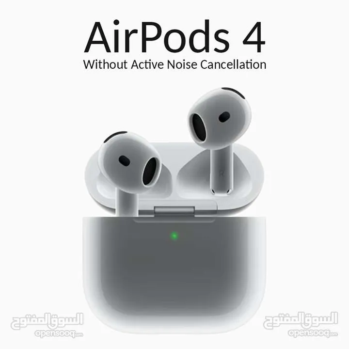 سماعة AirPods 4 جديد غير مستخدم
