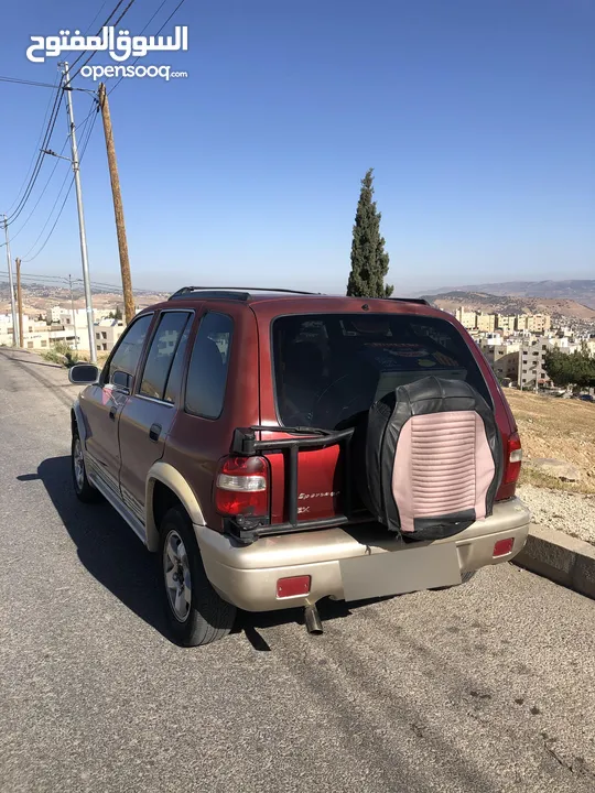 كيا سبورتاج موديل 2000 بحالة جيدة جدا
