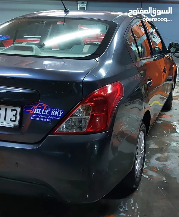 Nissan Sunny For Rent / Blue Sky Car Rental نيسان صني للايجار/ السماء الزرقاء للسيارات السياحية
