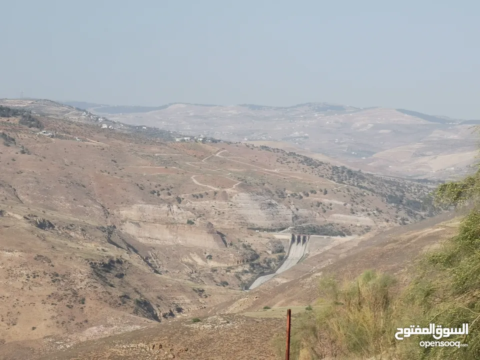 قطعة أرض مميزة للبيع في السلط الصبيحي قصيب مرتفعة ومطلة بسعر مغري
