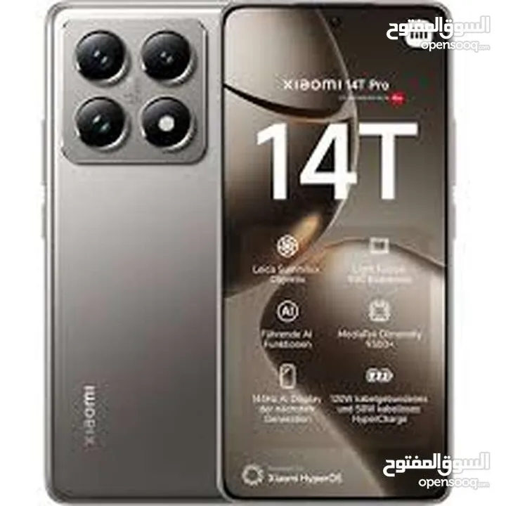 XIAOMI 14T ( 512GB ) / RAM 12 NEW /// شاومي 14 تي ذاكرة 512 رام 12 الجديد