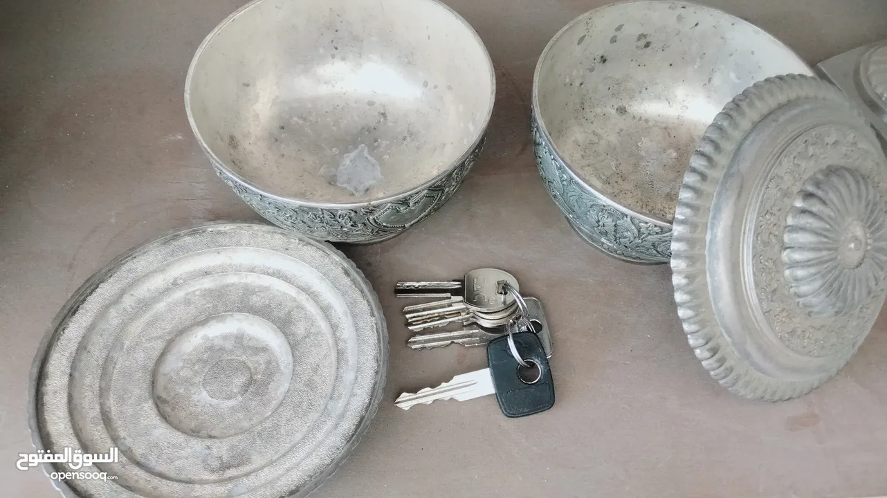 مجموعة قطع نحاسية انتيك