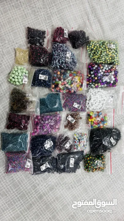 Jewelry Making Beads,charms,threads,materials and tools in bulk..price negotiable