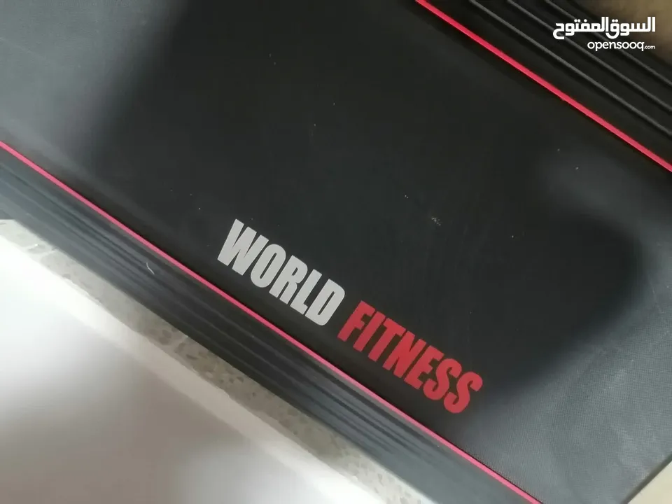 جهاز مشي كهربائي ماركة world fitness