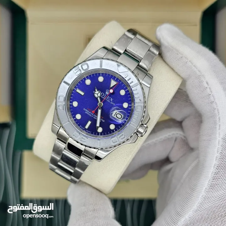 ساعه رجالي ماركة رولكس ماستر كوالتي سمرينا بيبسي ديتونا داي ديت بجوده عاليه جدا متوفر جميع الاصدارات