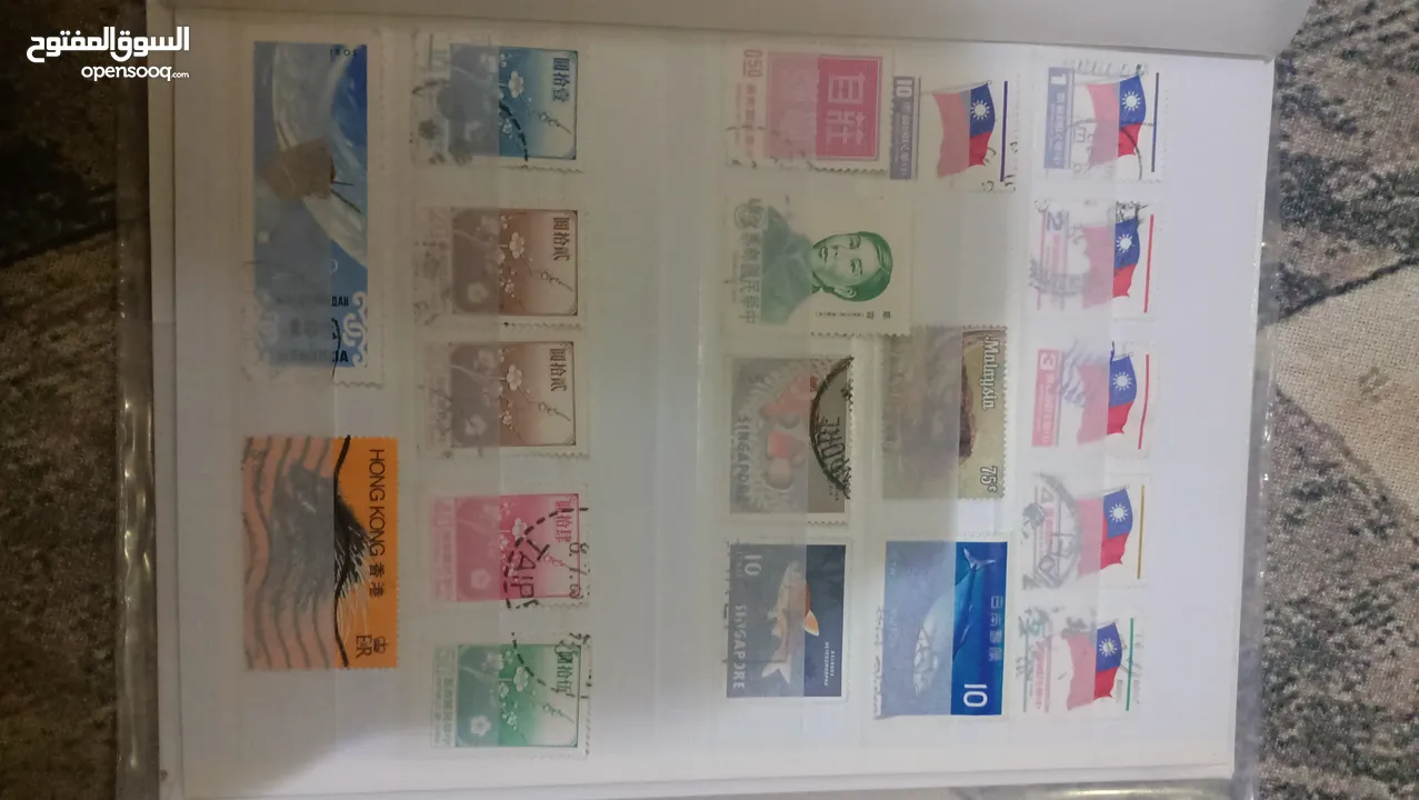 ألبومات طوابع جديده مع طوابعها  صناعه يابانيه  راقيه جدا غلاف و لا احلى  شوف الصور و أحكم الطوابع نخ