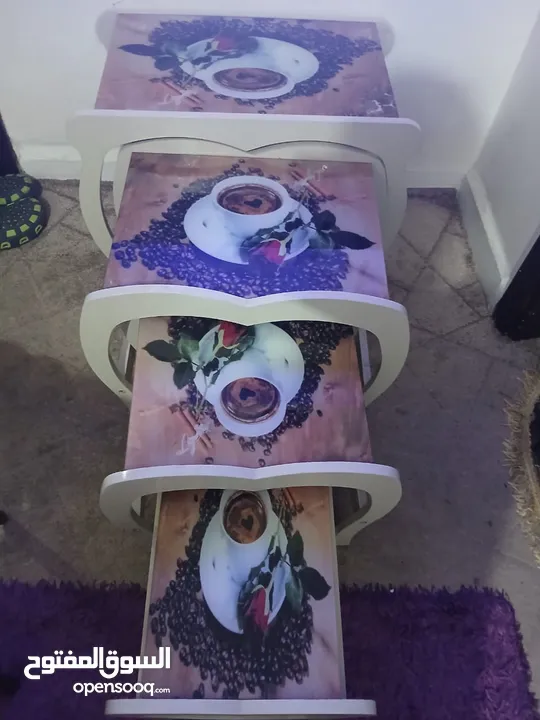 اثاث مستعمل  بوضع جيد جدا للبيع ويمكن بيعه مفرق