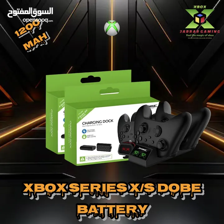 Xbox series x/s & one x/s Rechargeable Battery’s  بطاريات شحن خاصة بايادي تحكم إكس بوكس سيريس & ون