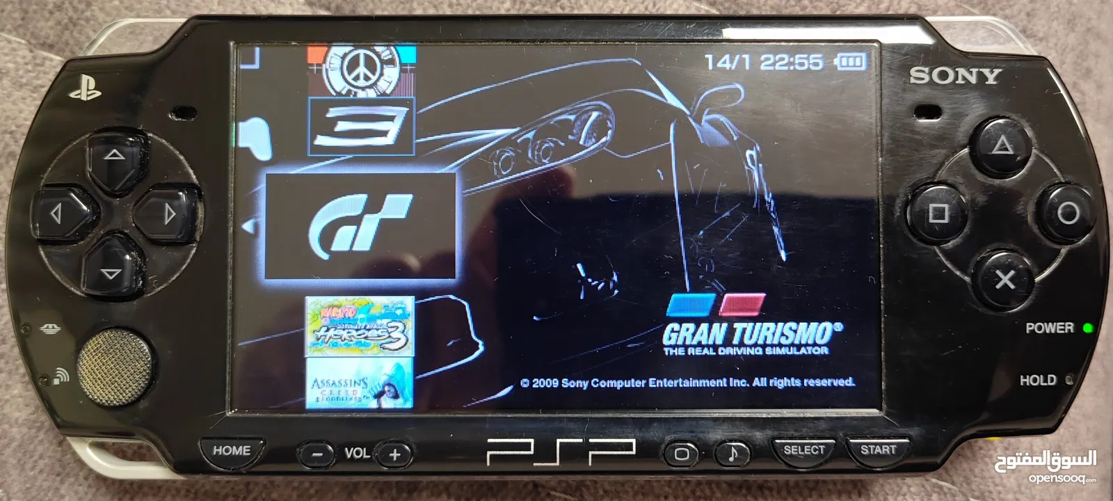 جهاز PSP معدل عليه اكثر من 30 لعبة