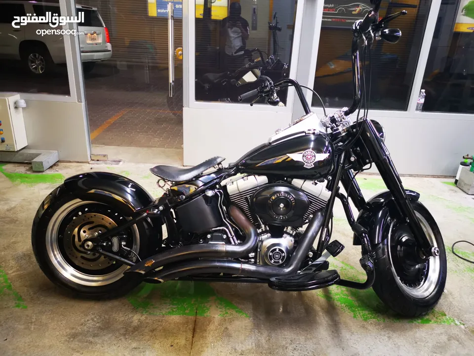 Harley Davidson Fat Boy  هارلي ديفيدسون فات بوي