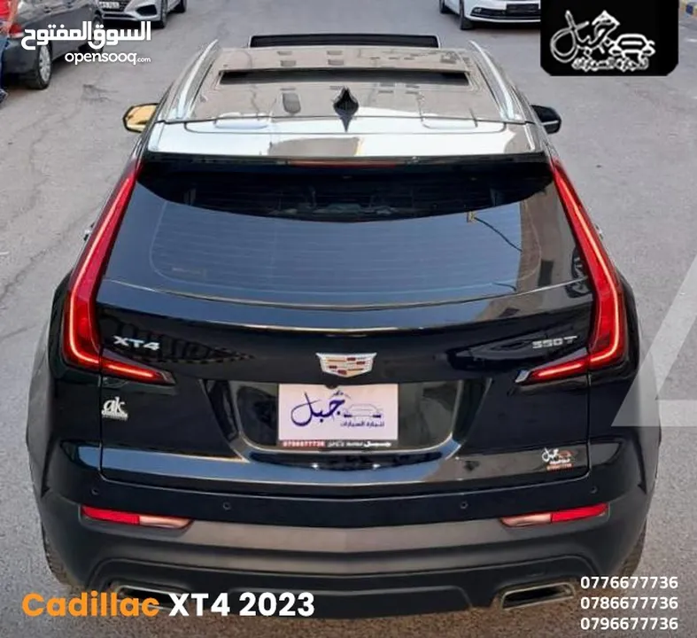 كاديلاك XT4 2023 اعلى صنف فحص كفالة الشركه كاش أو أقساط
