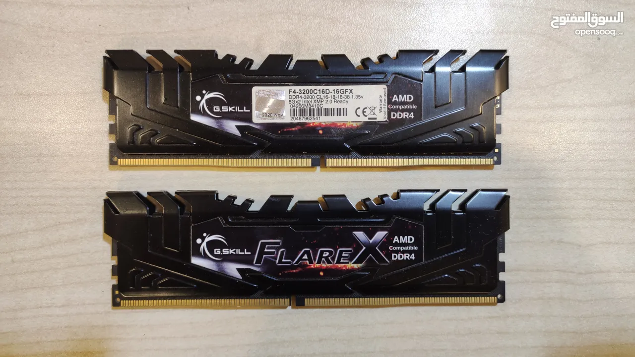 G.Skill Flare X DDR4 RAM 16GB 2x8GB