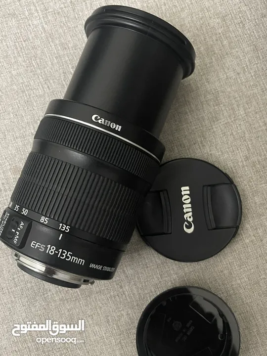 Canon 80d with lens 18-55mm stm