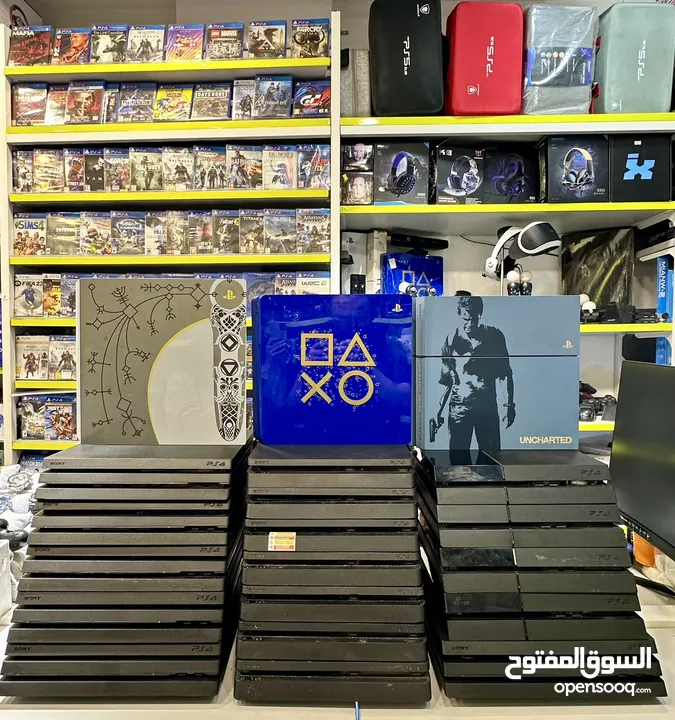 بلاستيشن 4 سليم مع كفاله PS4 Slim بافضل الاسعار