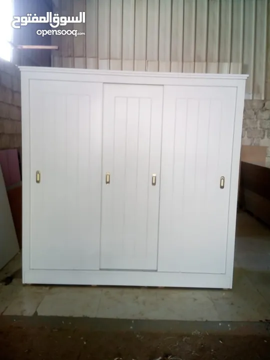 3 DOOR SLIDING CUPBOARD 2M by 2M