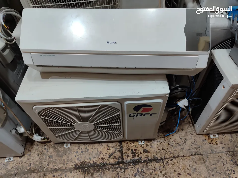 مكيفات عادي في حالة ممتازة شامل التركيب كفالة شهر