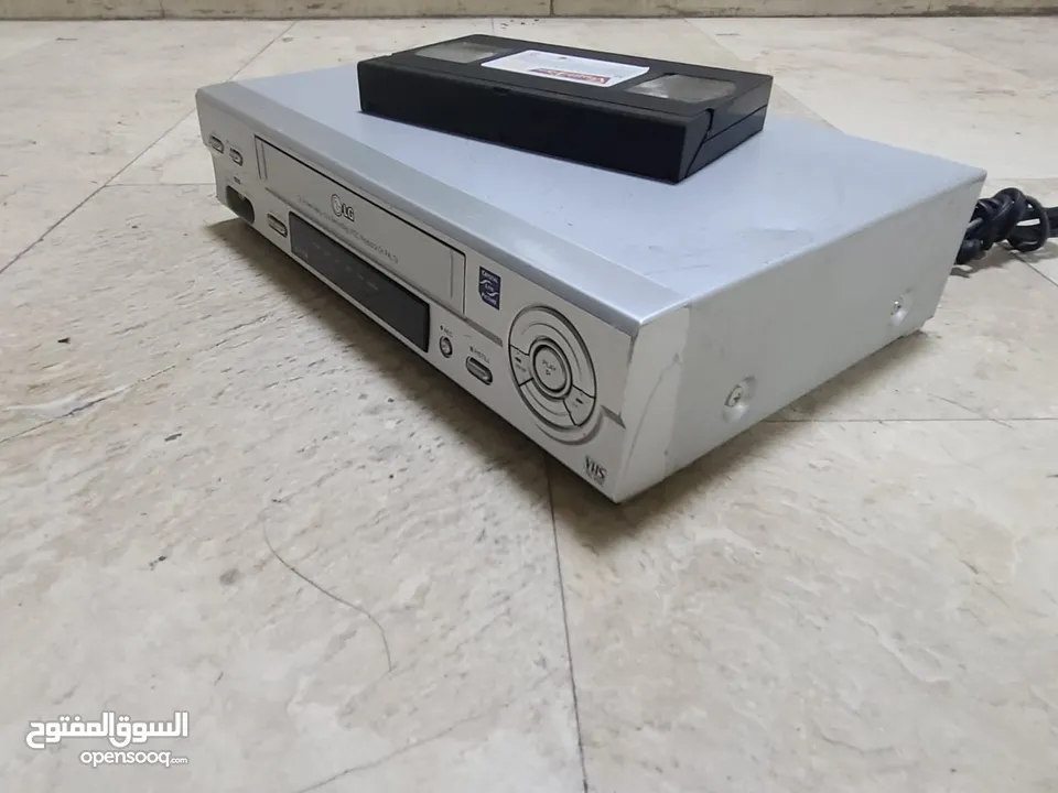 vcr vhs player with waranty