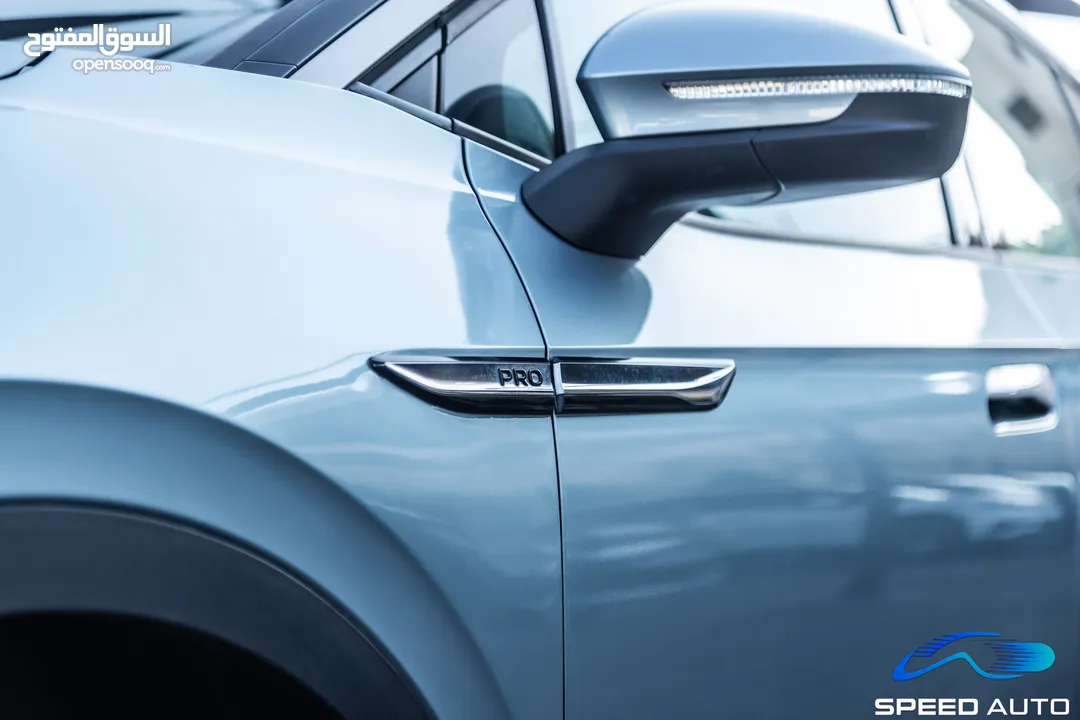 Volkswagen ID.4 X Pro 2022  السيارة مميزة جدا و بحالة ممتازة جدا    السيارة تقطع 570 كم بالشحنة