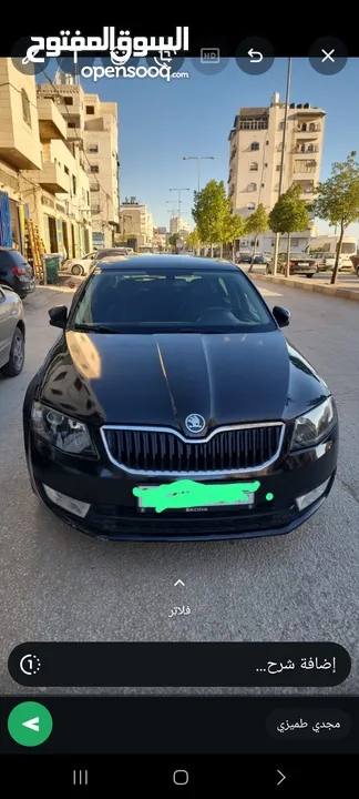 سكودا اوكتافيا صالون اوتوماتيك متور 1.6 برايفت موديل 2013 للبيع كاش