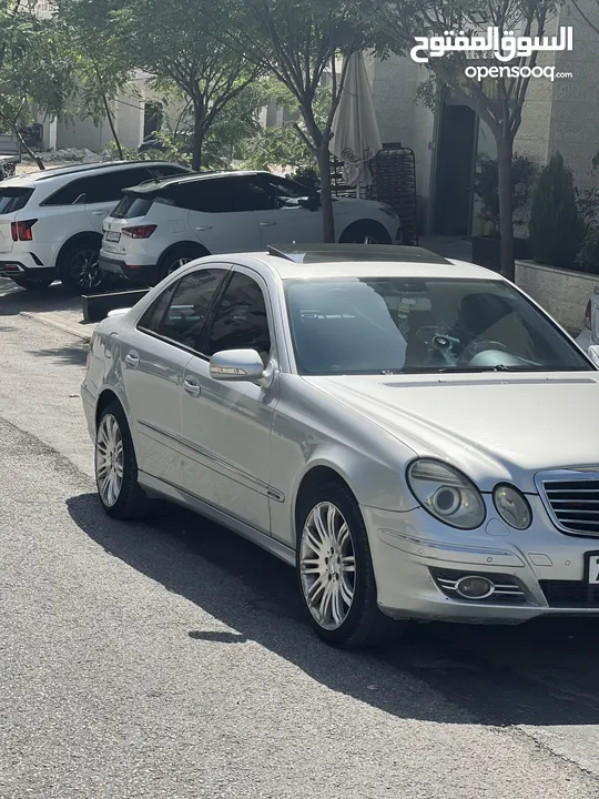 مرسيدس211 V6 E280 فل الفل اضافات مطور 3000سولار 6 سلندر فحص شركه نخب النخب  حساس امامي خلفي