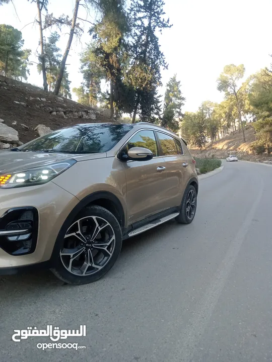 سبورتاج فل مسكر اضافات جي تي لاين