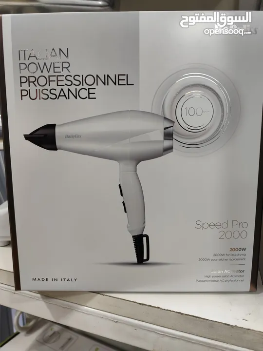 عرض نااار على سشوار BABYLISS صناعه إيطالي 2000 واط