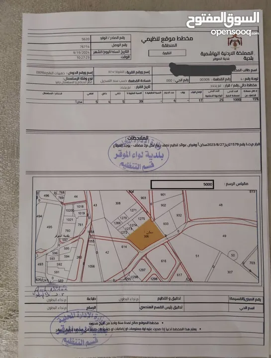 ارض للبيع جنوب عمان - النقيرة
