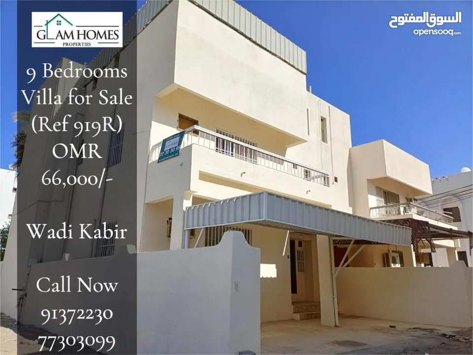 9 Bedrooms Villa for Sale in Wadi Kabir REF:919R