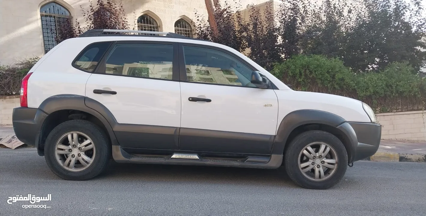 هيونداي توسان 2006 4x4 للبيع ترخيص جديد لغاية 5/2026