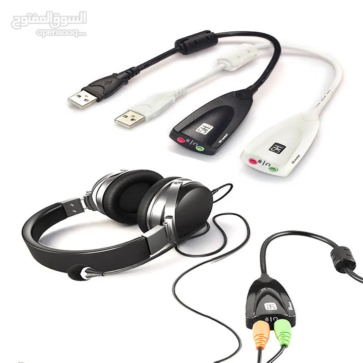 USB To 3.5mm Mic/Headphone
