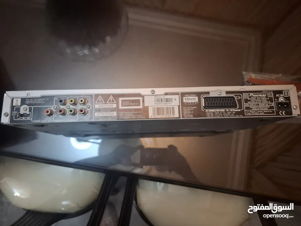 جهاز DvD ياباني HDMI Pioneer مع 32 فلم بدون رموت