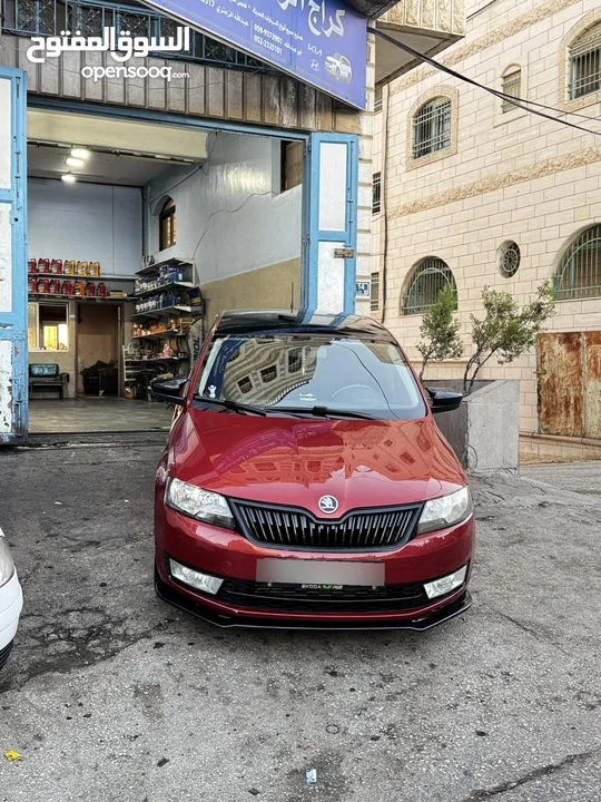 سكودا رابد 2014 ديزل 1600 تيربو