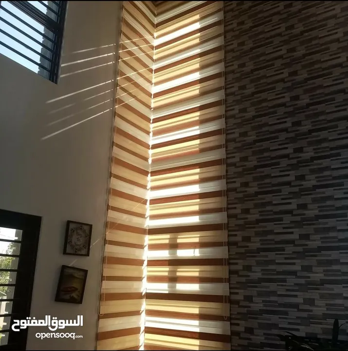 ابواب اكورديون واربيسك ستائر زيبرا ارضيات pvc