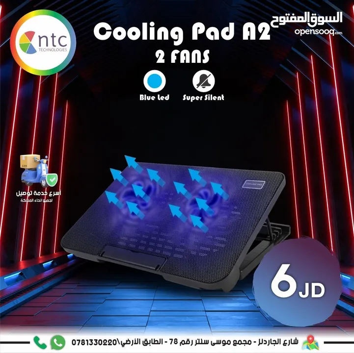 Cooling Pad A2 2 Fans