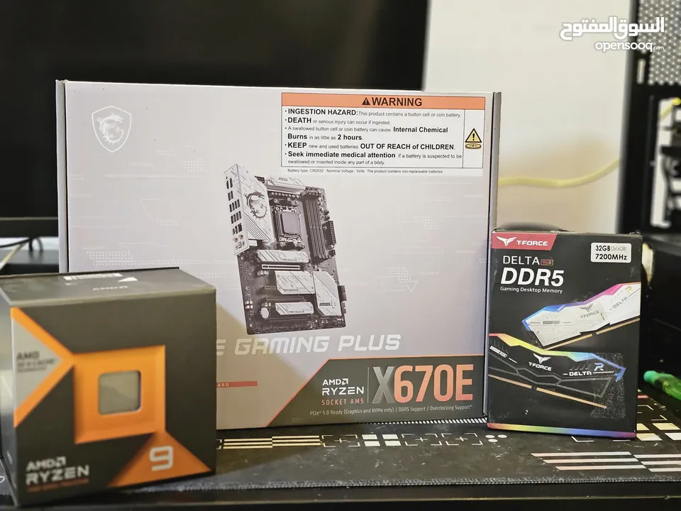 r9 7950x3d x670e ddr5 32gb 7200