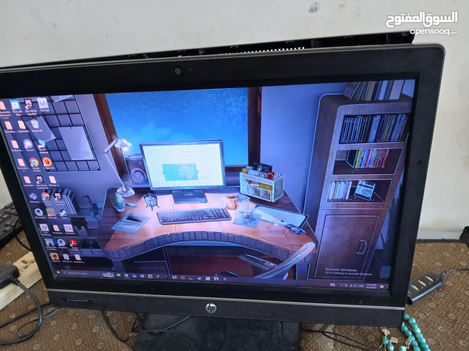 كمبيوتر  hp للبيع  بحاله ممتازه ويندز 10